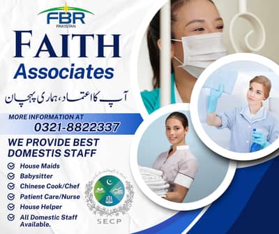 Couple Maid | Cook | Helper Driver | Baby Seater | Maid | House Maids