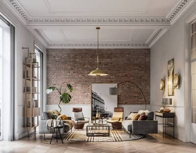 upper portion is rented