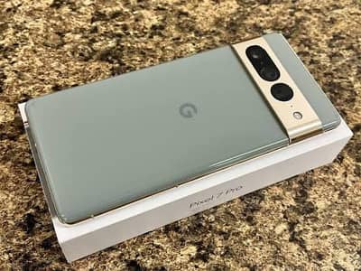 google pixel 7 pro mobile phone complete box
