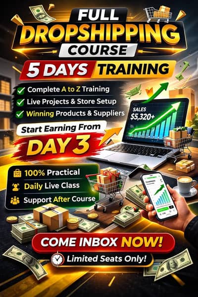 Drop shipping course