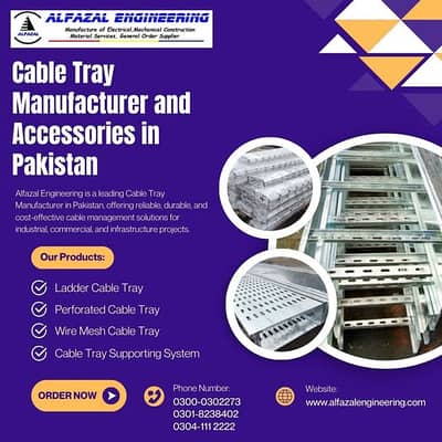 Cable Tray / Cable Tray Manufacturer/ Alfazal Engineering/ In Lahore