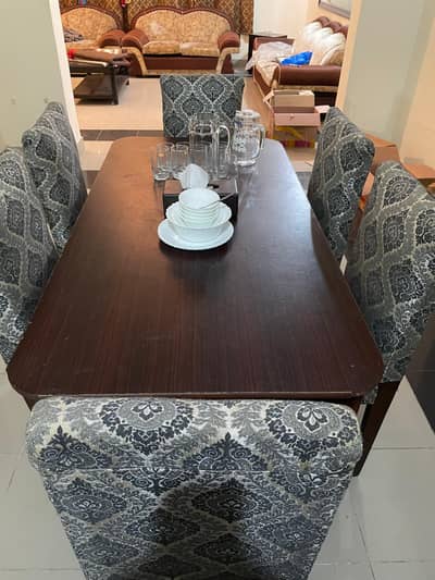 6 seat dining table