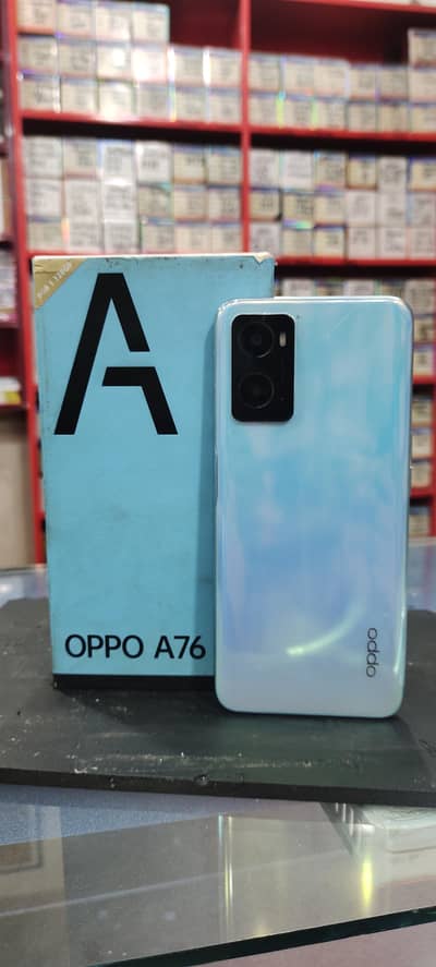oppo A76 full box 6 128