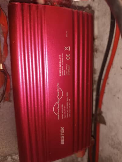 BesTek pure sinwave  inverter 500w uk imported