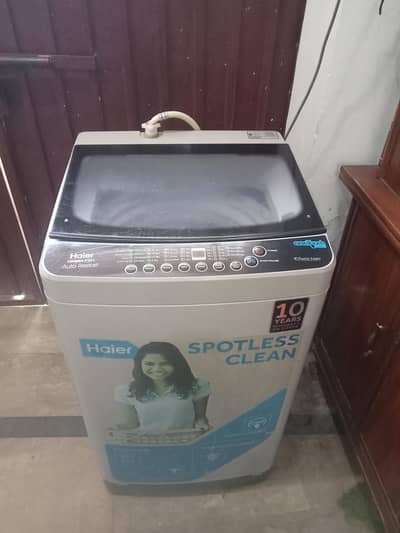 Haier Fully Automatic Washing Machine totally Genuine