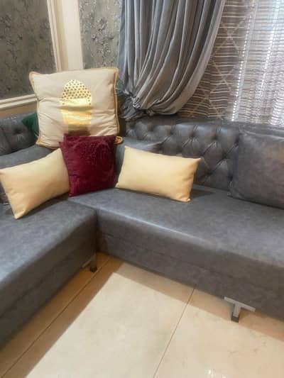 complete sofa set with tables