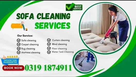 Sofa Cleaning | Floor Cleaner | Blinds | Dry Cleaning | House Cleaning