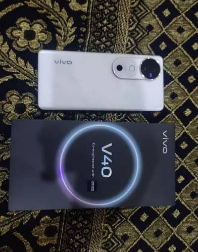 Vivo V40 Mobile New Brand 12/256 GB My WhatsApp 0347=8910442