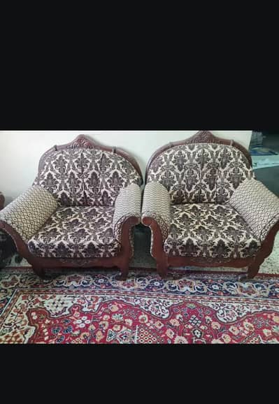 5 seater crown sofa set