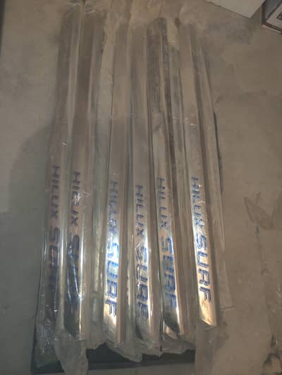 Name plates of Surf hilux