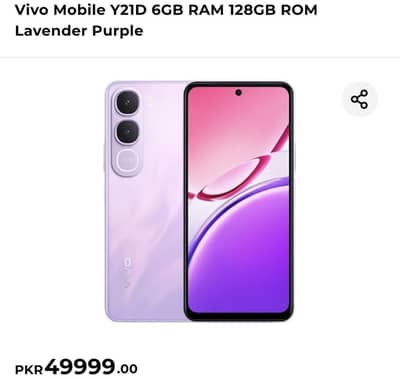 Vivo mobile Y21D