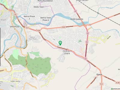 7 Marla Corner Plot 2 Side Open Available For Sale Opposite Punjab Cash And Carry Al Ghair Giga DHA Phase 2 Islamabad