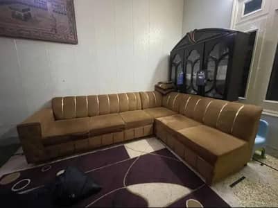 L shaped sofa