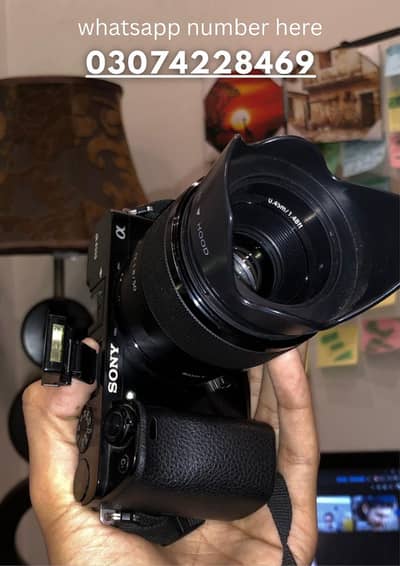 Sony Alpha 6000 with 50mm f1.8 lens