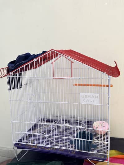 Cage for lovebirds