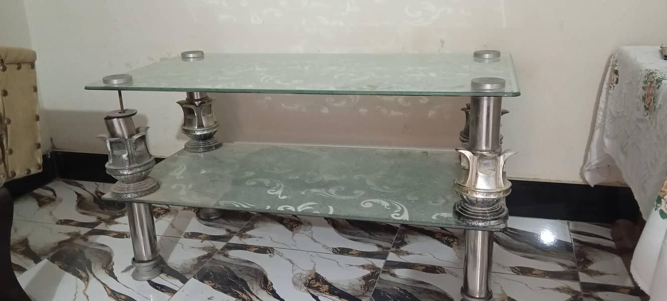 glass centre table 2