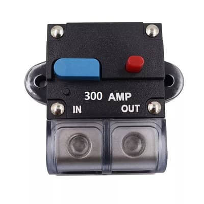 300A 12-48V | Fuse Holder |  Solar Circuit Breaker | Fuse Resettable
