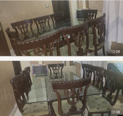 dining table with 8 chairs