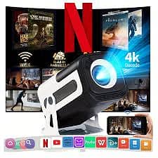 JY320 Smart projector 4k decoding Android 13 2GB 16GB
