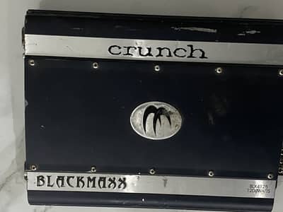 Crunch blackmaxx amplifier for sale