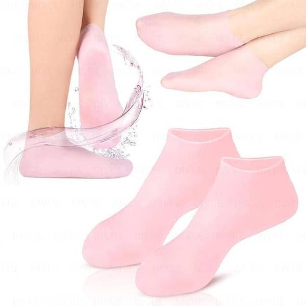 1 Pair Silicone Gel Socks for Moisturizing Heels and Feet - ULTRINA Creation