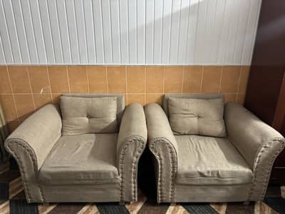 2 sofas Single seater
