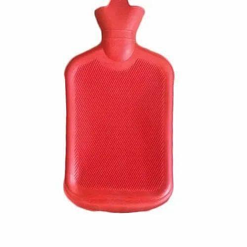 2 Litre New Hot Water Bottle for pain relief, Random Colour Rubber Hot Bottle for periods, shoulder pain, cramps, Neck pain Men/Women