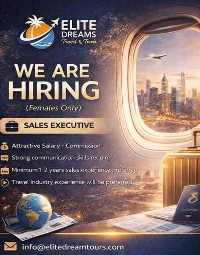 Female Sales Staff Required || Sales Jobs || Office Job