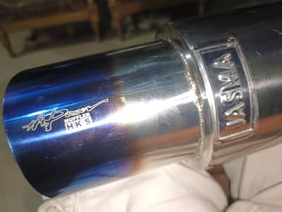 hks local muffler in cheap price  ( 5inch outlet)