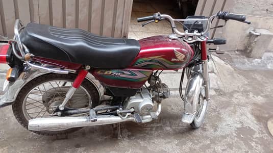 Honda CD 70 – 2023 Model – Urgent Sale – Just 115k