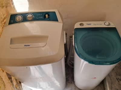 Haier Washing Machine & Dryer – 2 Years Used | Condition 10/9