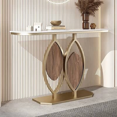 Living Lounge Wall Console Table | Luxury table | Mirror Table | Table