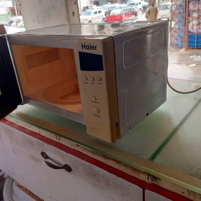 haier microwave good condition