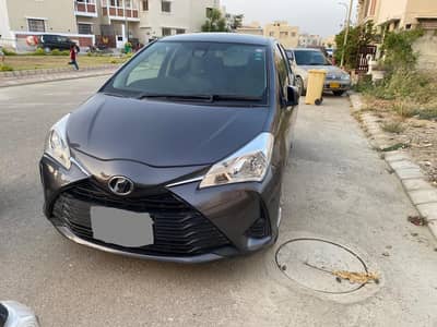Toyota vitz 2017 model push start variant