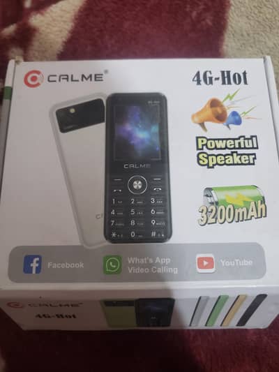 calme 4g hot Touch and keypad mobile