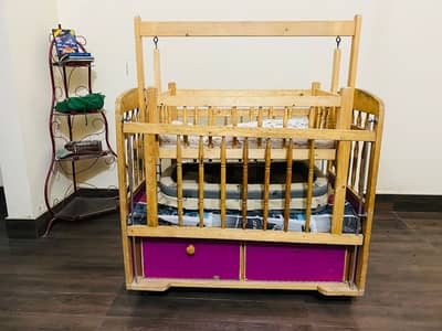 Baby Wooden Cot Call 03452200130
