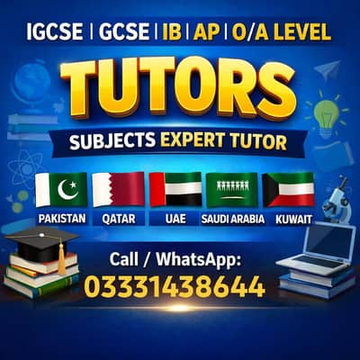 Home Tutor, Online Tutor,O/A level,IGCSE,Bio,Math,Home tution, Account