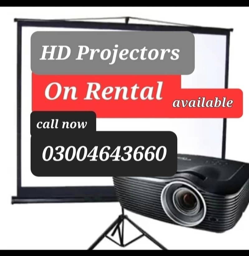 Projectors Multimedia available 1
