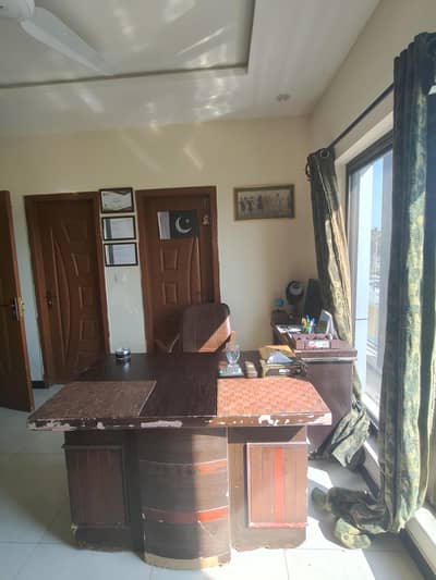 Basic Office Table, Side Table, Chair, and Bookshelf for Urgent Sale