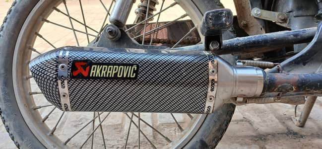 Akrapovic Exhaust Cd70