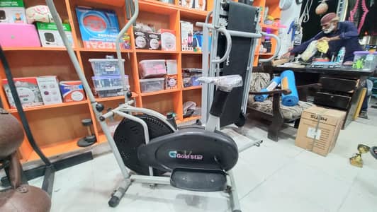 Elliptical cycle exercise cycling machine cross trainer spin bike gym