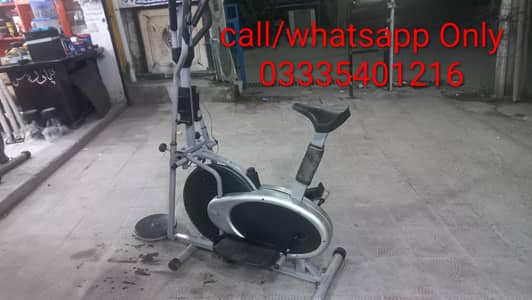 Elliptical cycle exercise cycling machine magnetic cross trainer bike