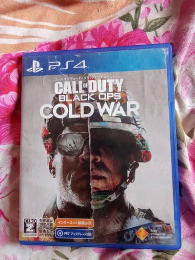 PS4 CALL OF DUTY BLACK OPS:COLD WAR  imported from Japan
