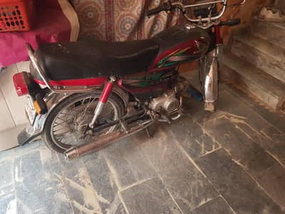 honda cd 70 2022 model in good condition