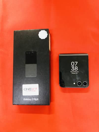 Galaxy Z flip 5 8gb 512gb pta approved