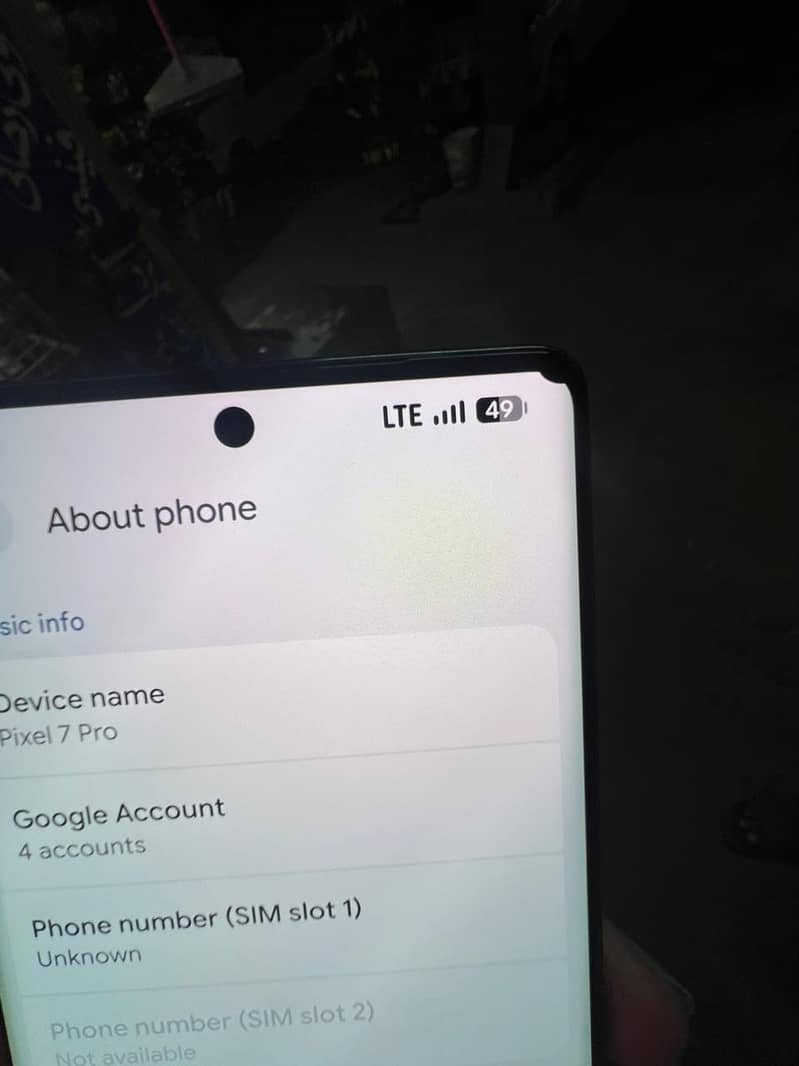 Google pixel 7pro 10