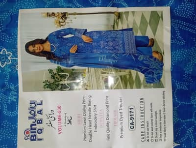3pc women dress embroidery