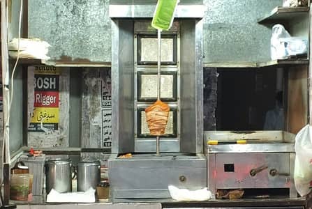 Complete Fast Food Stall/Shawarma Stall Setup/Fast Food stall for Sale