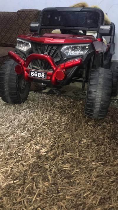kids electric car in good condition