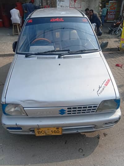 suzuki mehran vx good condition 3 pes tuching . baki sari genuine hai.